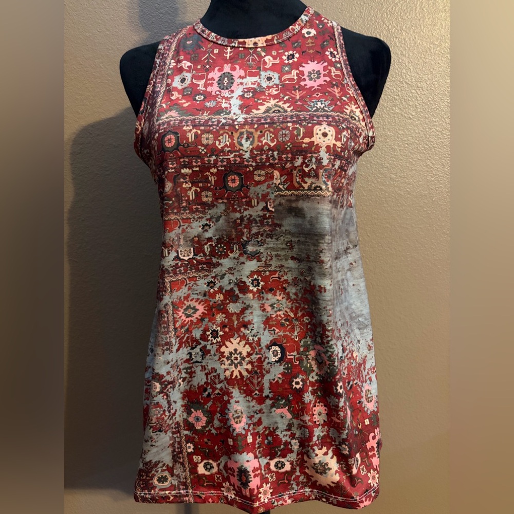 Patterned Tank Top